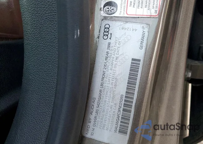 WAUWGAFC3FN029269: 73846725