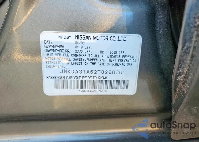 JNKDA31A62T026030: 72388555