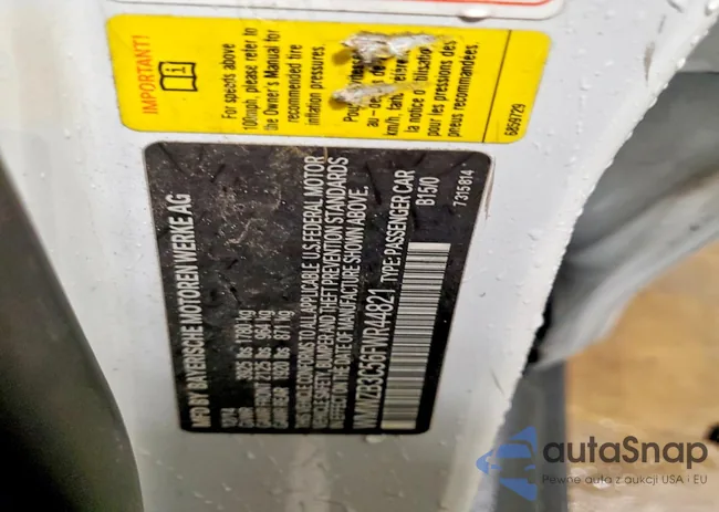 WMWZB3C56FWR44821: 99272795