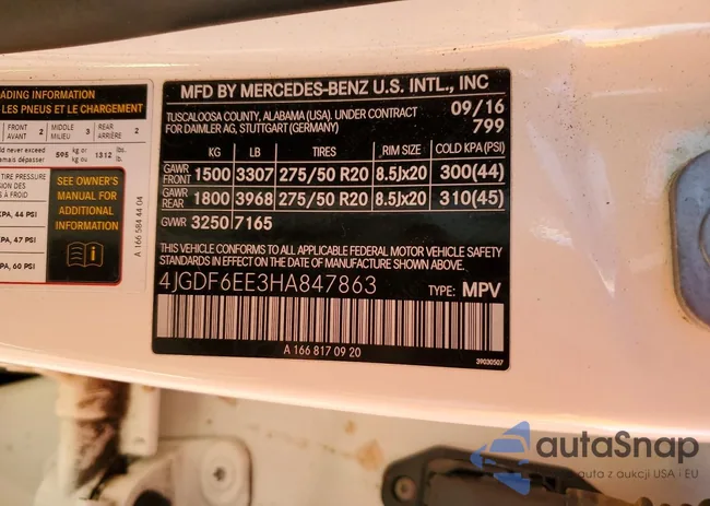 4JGDF6EE3HA847863: 72632665