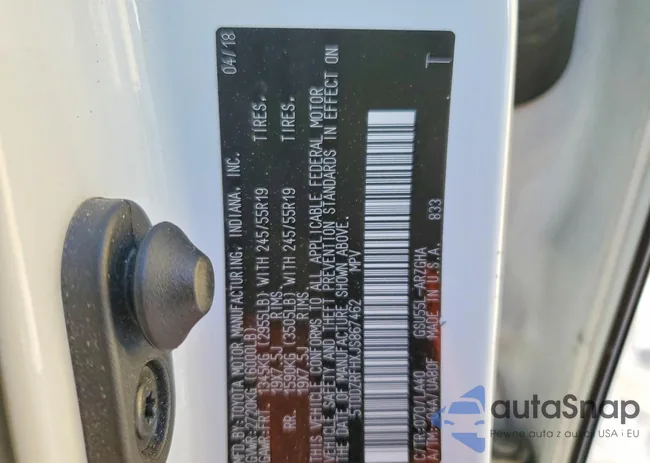 5TDDZRFHXJS867462: 74259975