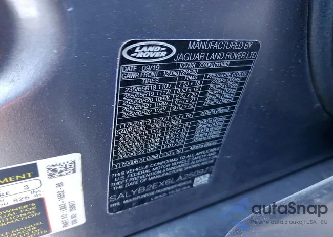 SALYB2EX6LA250977: 73582275