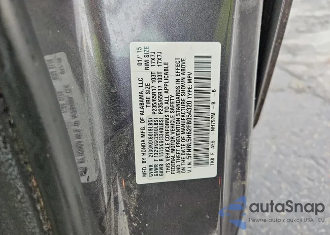 5FNRL5H62FB054320: 99201865