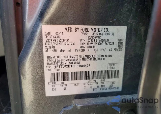 1FT7W2BT6EEB84497: 72253785