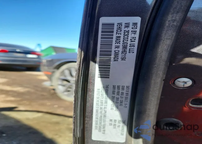 2C3CDZJG9MH621194: 74852625