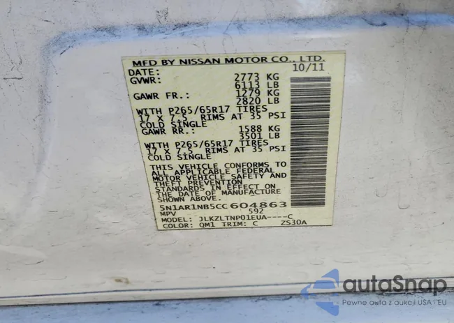 5N1AR1NB5CC604863: 75233145