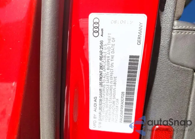 WAUC4AF46KA007028: 73671365