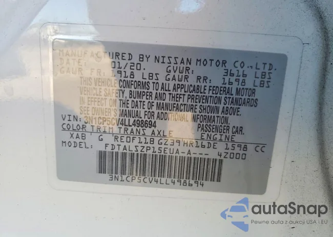 3N1CP5CV4LL498694: 73591335