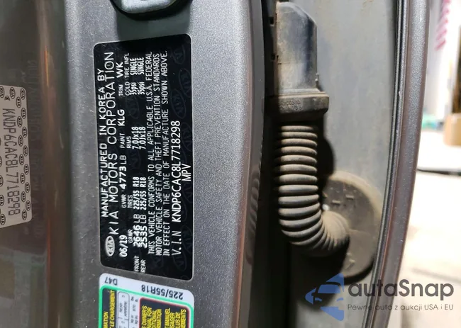 KNDP6CAC8L7718298: 73986345