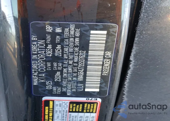 KNAG64J73S5376212: 74443095