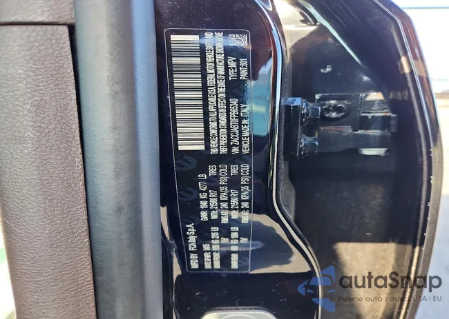 ZACCJABT0FPB65340: 98587765