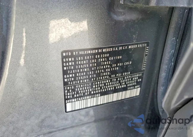 3VVMB7AX4RM011305: 99356115