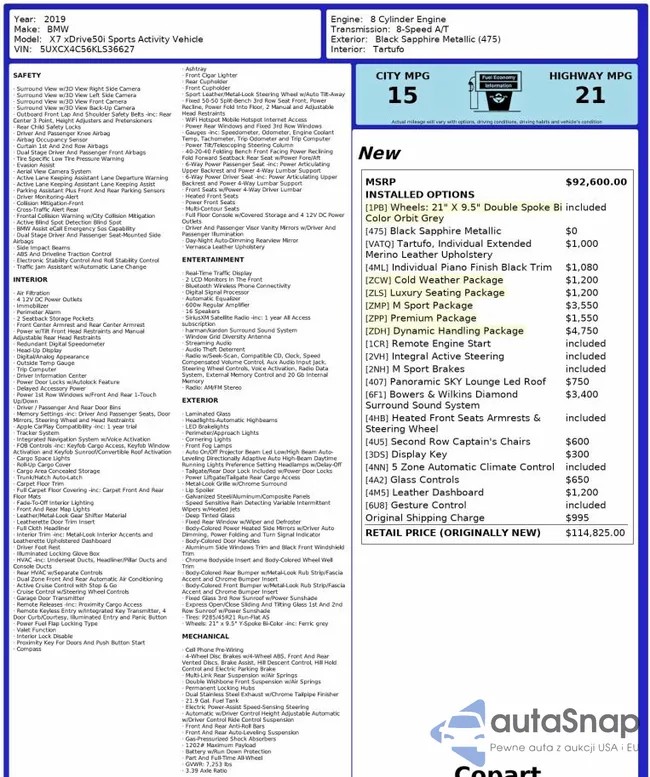 5UXCX4C56KLS36627: 74916955