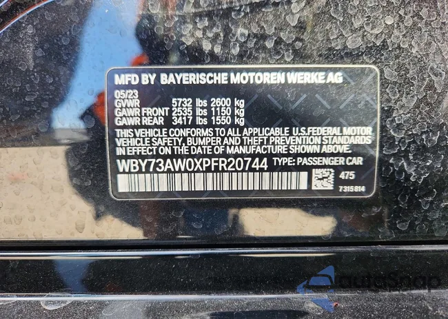 WBY73AW0XPFR20744: 74044785