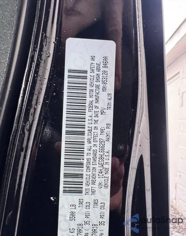 1C4HJWEG8HL666297: 72186915