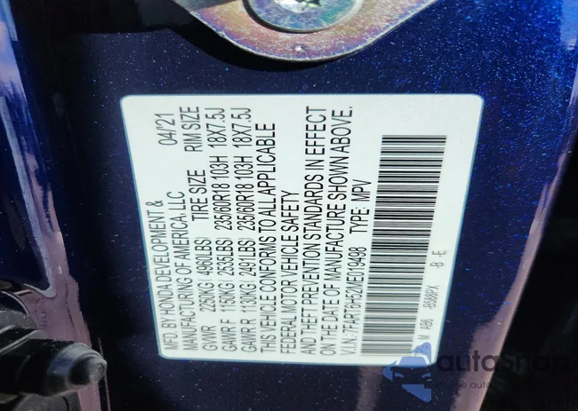 7FART6H52ME019498: 99654105