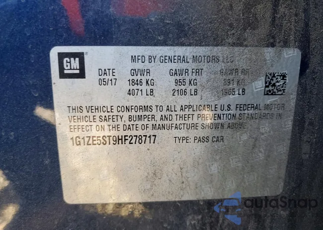 1G1ZE5ST9HF278717: 73662065