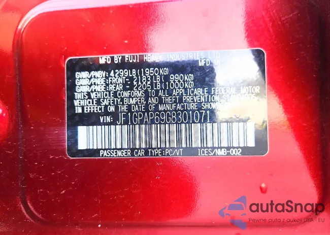 JF1GPAP69G8301071: 98824555