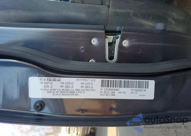 2C3CCARG9FH904657: 72668655