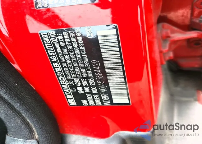 WDBRF40J45F684429: 97992995