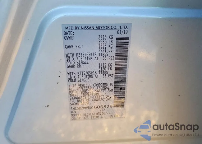 5N1DR2MM9KC606829: 73644505