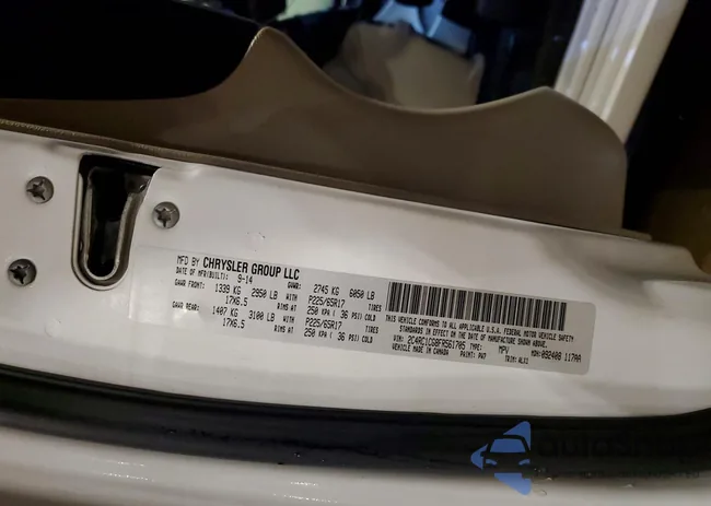 2C4RC1CG8FR561705: 72183645