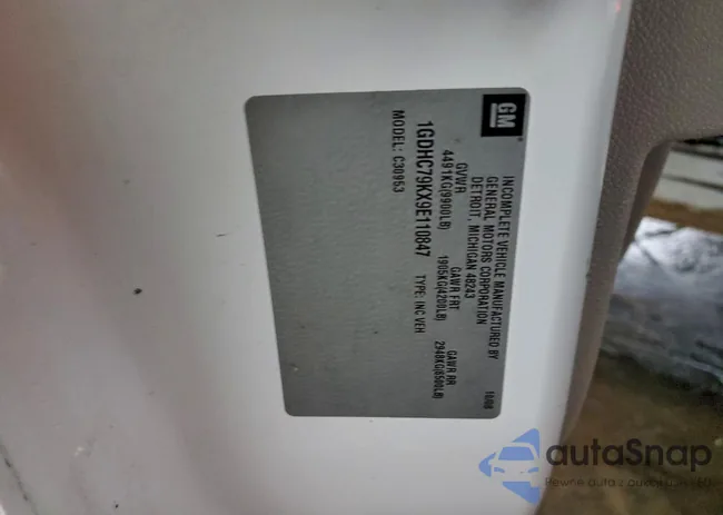 1GDHC79KX9E110847: 99387605