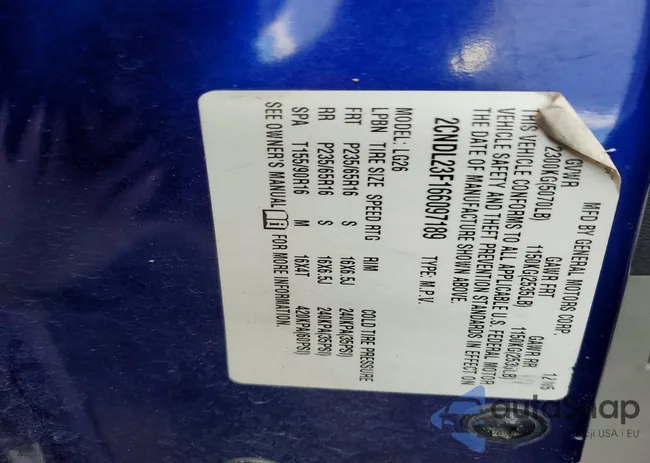 2CNDL23F166097189: 74288185