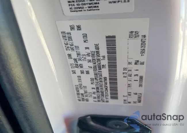 1FTEX1C84GFA67989: 72838755