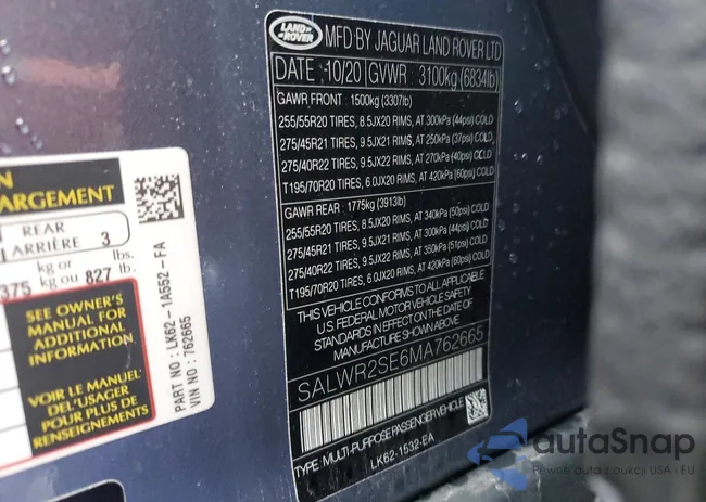 SALWR2SE6MA762665: 98680705