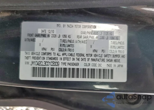 JM1CW2CL3C0103009: 72153505