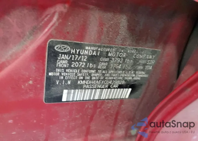 KMHDH4AEXCU429828: 73213405