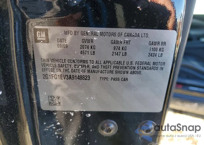 2G1FG1EV3A9148823: 75393945