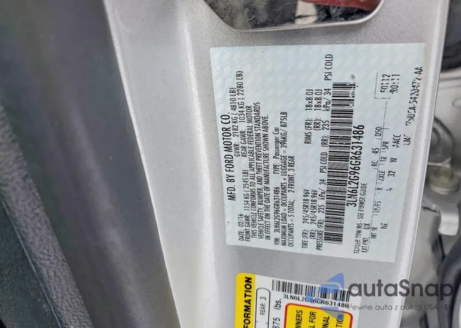 3LN6L2G96GR631486: 73884085