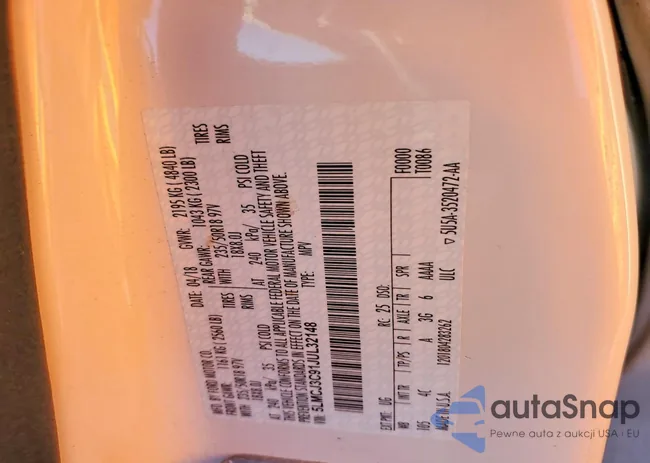 5LMCJ3C91JUL32148: 73437865