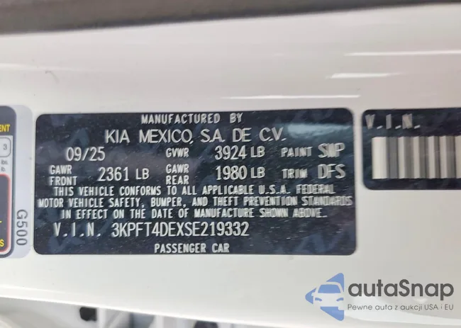 3KPFT4DEXSE219332: 73679875