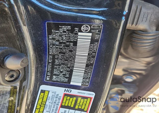 2T1BURHE5HC896590: 72261235