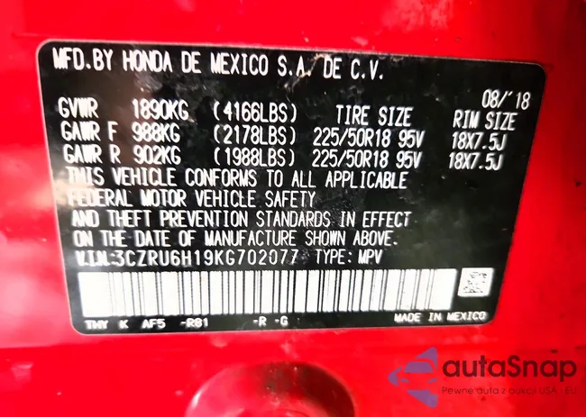 3CZRU6H19KG702077: 73246945