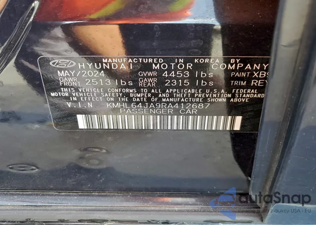 KMHL64JA9RA412687: 99829595