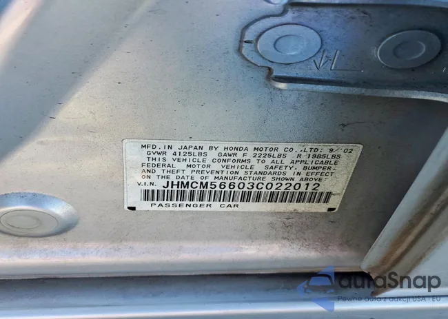 JHMCM56603C022012: 73651225