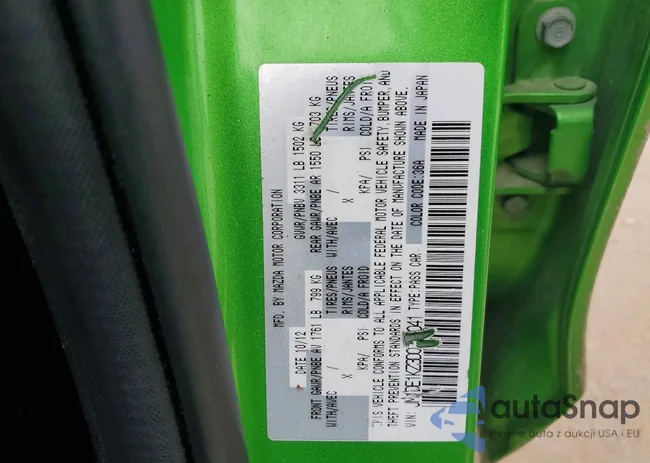 JM1DE1KZ3D0159041: 74622665