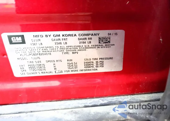 KL7CJPSB2FB204018: 72928165