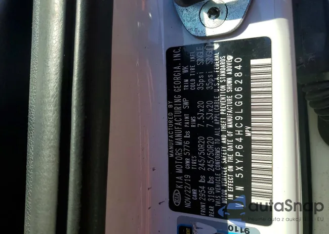 5XYP64HC9LG062840: 74955315