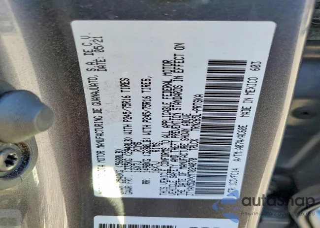 3TYAX5GNXMT024070: 73476085