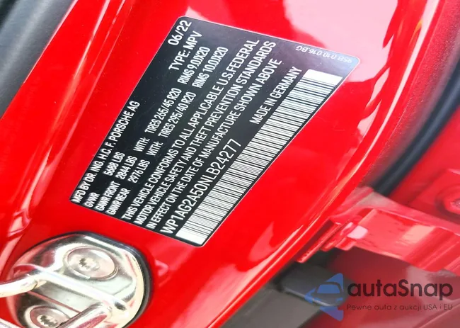 WP1AG2A50NLB24277: 74499255