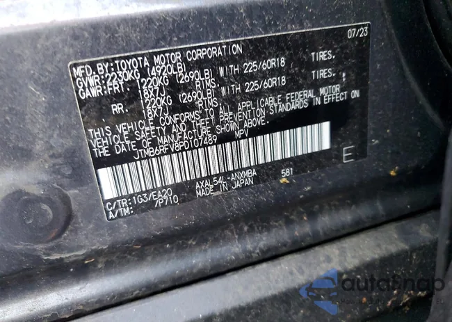 JTMB6RFV8PD107489: 72268675