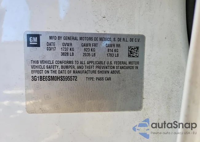 3G1BE6SM0HS595572: 74452055