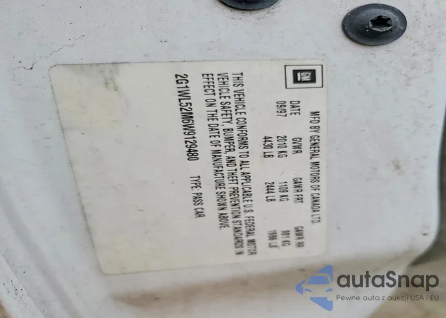 2G1WL52M6W9129480: 73970875