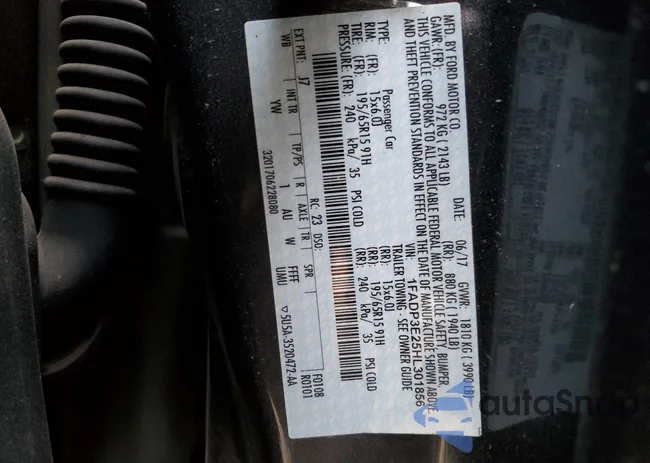 1FADP3E25HL301856: 42136824