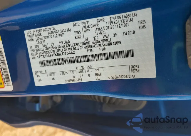 1FTER4FHXMLD75642: 43826225